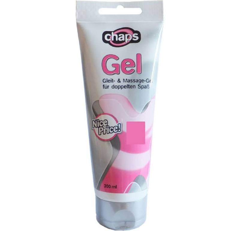 Chaps Gleit- und Massagegel GEL (geschmacksneutral & geruchslos), wasserbasiertes Gleitgel, Tube mit 200ml, 1-tlg., Qualität und Vielseitigkeit, die Spaß macht von Chaps