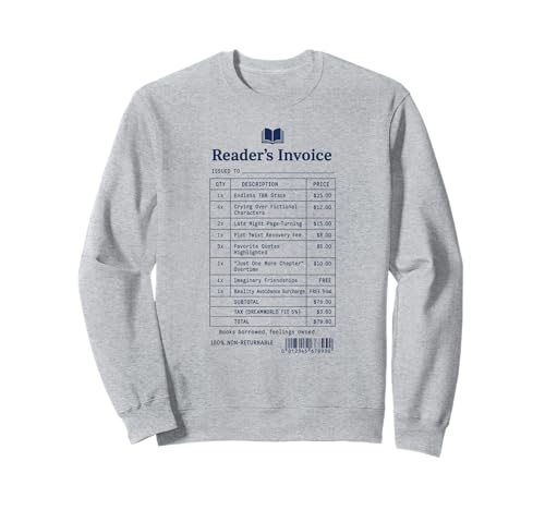 Literary Girl Bookish Booktrovert Vintage Lustiges Lesegeschenk Sweatshirt von Chapter Keepers