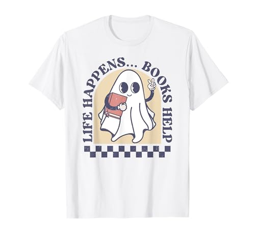 Literary Girl Bookish Booktrovert Vintage Lustiges Lesegeschenk T-Shirt von Chapter Keepers