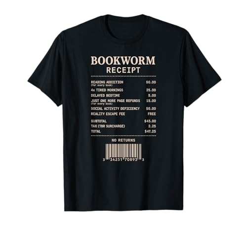 Literary Girl Bookish Booktrovert Vintage Lustiges Lesegeschenk T-Shirt von Chapter Keepers