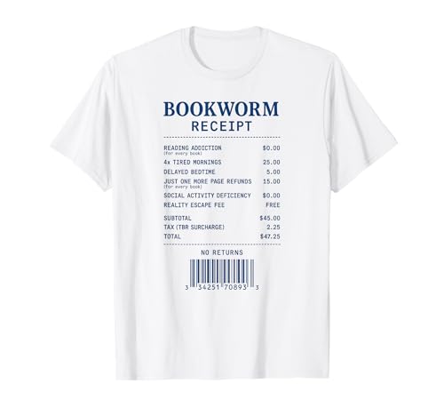 Literary Girl Bookish Booktrovert Vintage Lustiges Lesegeschenk T-Shirt von Chapter Keepers