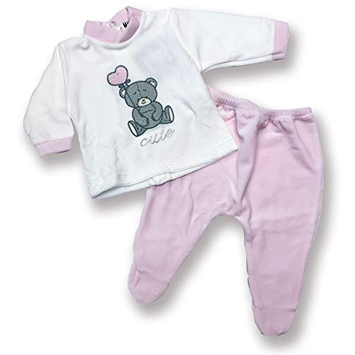 Character World Baby-Jungen Abbigliamento-Pigiama Zweiteiliger Schlafanzug, Pink (Rosa), 68 (Herstellergröße: Small) von Character World