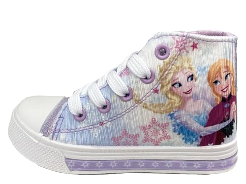 Leinenschuhe für Mädchen, verschiedene Figuren mit Lichtern von 25 bis 33, Lillalte, 28 EU von Characters Cartoons