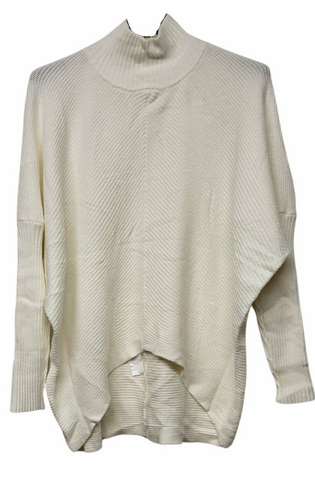 Charis Moda Longpullover Pullover asymmetrischer Schnitt vorne kürzer hinten länger von Charis Moda