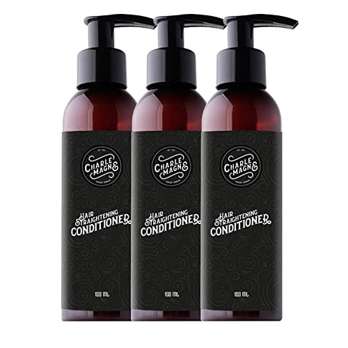 Charlemagne Haar Conditioner Herren 3er Set - Haarspülung Männer - Haar-Conditioner - Haar-Spülung ohne Silikon - Anti-Frizz und Anti-Haarbruch - Spülung Haar 200 ml von Charlemagne