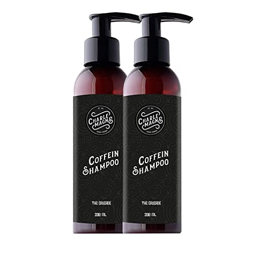 Charlemagne Koffein Shampoo 2er Set für Herren – 2 x 200 ml - Coffein Shampoo Gegen Haarausfall - Haarseife Haarausfall - Haarshampoo Herren Charlemagne Koffein Shampoo 2er Set für Herren – 2 x 200 ml - Coffein Shampoo Gegen Haarausfall - Haarseife Haarausfall - Haarshampoo Herren von Charlemagne