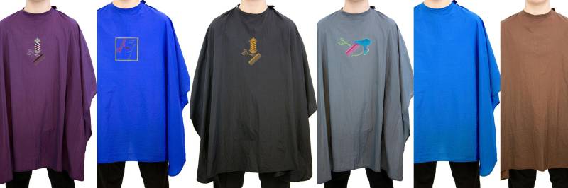 Schneiden Cape Mit Name Logo Stickerei Friseur Salon Stylist Nail Art Pflegen Kittel Uniform Schneiden Cape Mit Name Logo Stickerei Friseur Salon Stylist Nail Art Pflegen Kittel Uniform von CharleneProducts