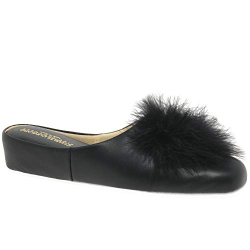Charles Clinkard Relax Pom-pom Ii Leder Slipper 4 Schwarz Charles Clinkard Relax Pom-pom Ii Leder Slipper 4 Schwarz von Charles Clinkard