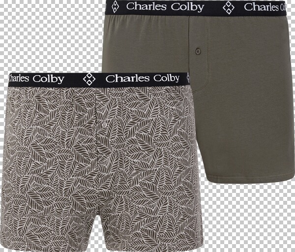2er Pack Boxershorts LORD HAWKINS Charles Colby khaki 2er Pack Boxershorts LORD HAWKINS Charles Colby khaki von Charles Colby