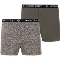 2er Pack Boxershorts LORD HAWKINS khaki von Charles Colby