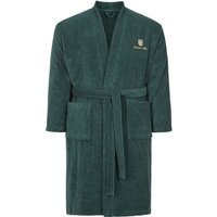 Bademantel LORD CURET dunkelgrün von Charles Colby