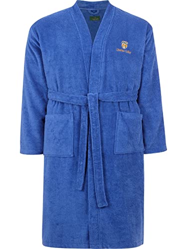 Charles Colby Herren Bademantel Lord Curet royalblau 4XL (XXXXL) - 68/70 von Charles Colby