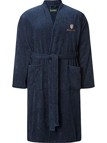 Charles Colby Herren Bademantel Lord Curet dunkelblau, L - 52/54 von Charles Colby