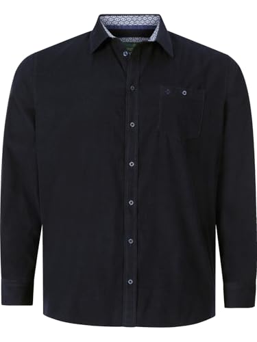 Charles Colby Herren Cordhemd Duke Nilson dunkelblau, L - 41/42 von Charles Colby