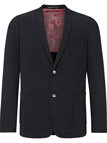 Charles Colby Herren Jersey-Sakko Sir Stanley schwarz, 4XL (XXXXL) - 68 von Charles Colby