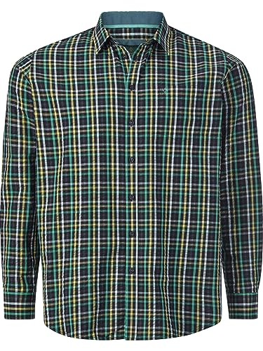 Charles Colby Herren Hemd Duke Branag grün 2XL (XXL) - 45/46 von Charles Colby