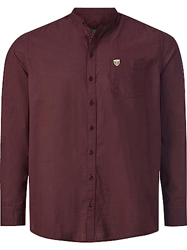 Charles Colby Herren Hemd Duke Tancred dunkelrot, 2XL (XXL) - 45/46 von Charles Colby