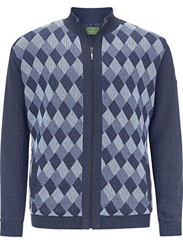 Charles Colby Herren Outdoor Strickjacke Duke Phil dunkelblau 3XL (XXXL) - 64/66 von Charles Colby