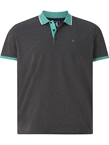 Charles Colby Herren Poloshirt Earl Cinnak dunkelgrau 3XL (XXXL) - 64/66 von Charles Colby