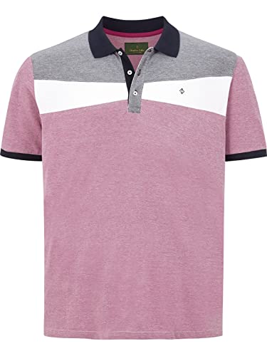 Charles Colby Herren Poloshirt Earl Doran pink 2XL (XXL) - 60/62 von Charles Colby