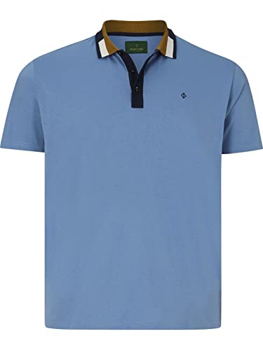 Charles Colby Herren Poloshirt Earl Faolan blau 4XL (XXXXL) - 68/70 von Charles Colby