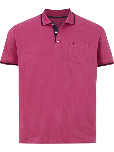 Charles Colby Herren Poloshirt Earl Fen pink 4XL (XXXXL) - 68/70 von Charles Colby