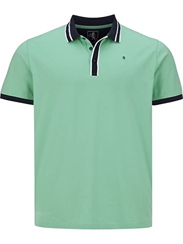 Charles Colby Herren Poloshirt Earl Fings Mint 2XL (XXL) - 60/62 von Charles Colby