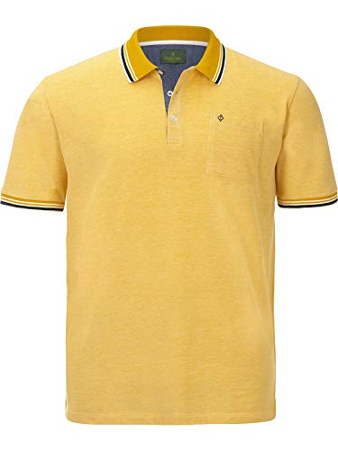 Charles Colby Herren Poloshirt Earl Landon gelb 2XL (XXL) - 60/62 von Charles Colby