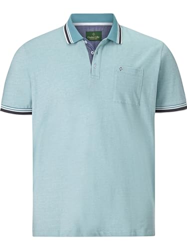 Charles Colby Herren Poloshirt Earl Landon türkis 3XL (XXXL) - 64/66 von Charles Colby