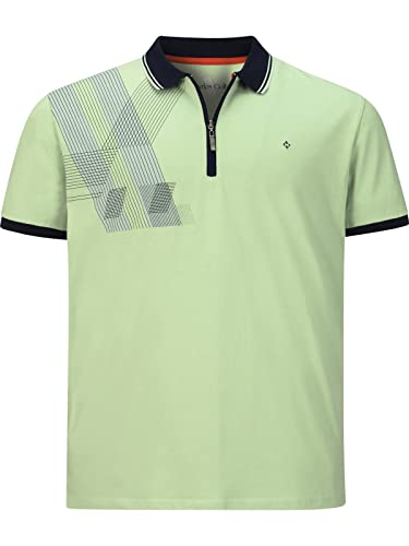 Charles Colby Herren Poloshirt Earl Sinns hellgrün 3XL (XXXL) - 64/66 von Charles Colby