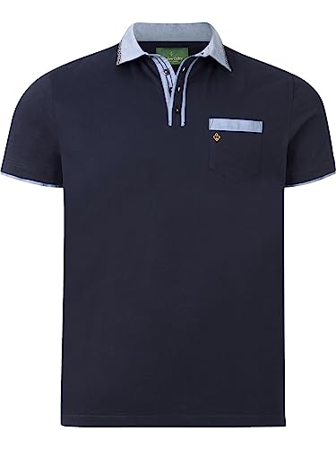 Charles Colby Herren Poloshirt Earl Willmer dunkelblau 2XL (XXL) - 60/62 von Charles Colby