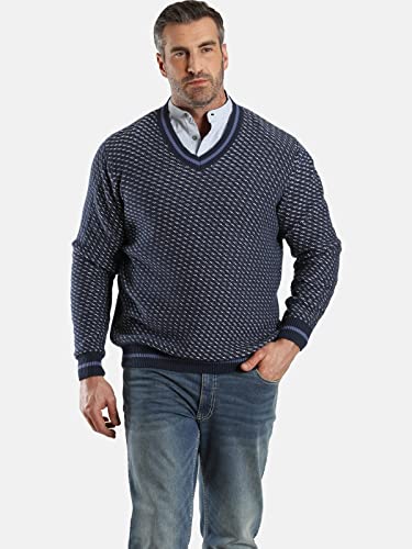 Charles Colby Herren Pullover Earl Shay dunkelblau 3XL (XXXL) - 64/66 von Charles Colby