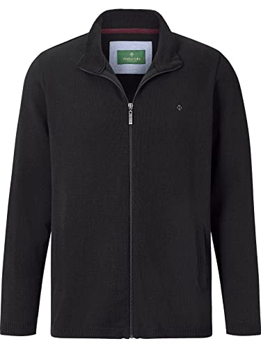 Charles Colby Herren Strickjacke Earl Thomas schwarz 2XL (XXL) - 60/62 von Charles Colby