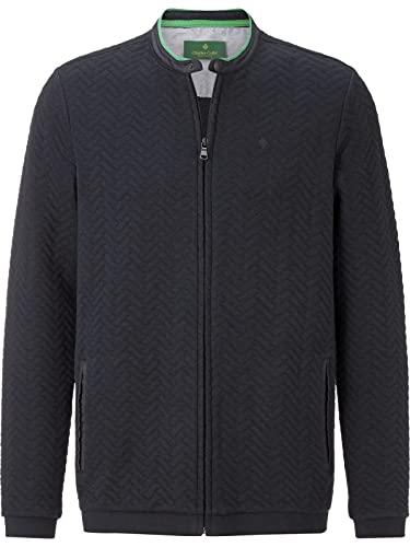 Charles Colby Herren Sweatjacke Annthony dunkelblau 3XL (XXXL) - 64/66 von Charles Colby