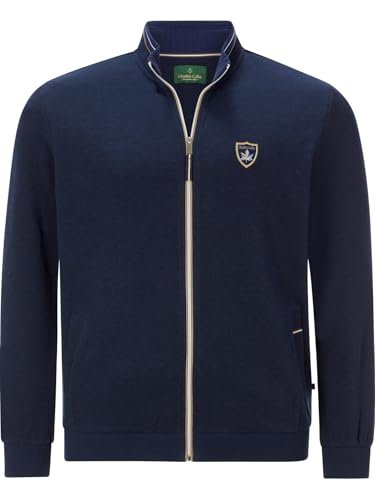 Charles Colby Herren Sweatjacke Duke Fitzwillow dunkelblau, 2XL (XXL) - 60/62 von Charles Colby