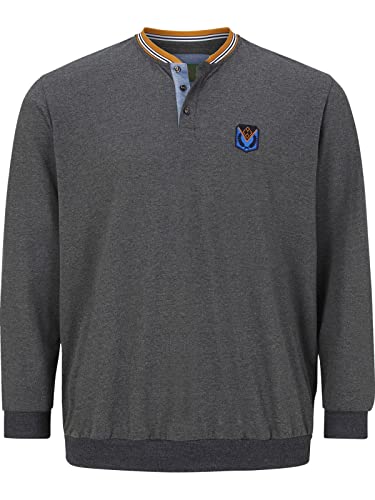 Charles Colby Herren Sweatshirt Earl Gwilym dunkelgrau L - 52/54 von Charles Colby