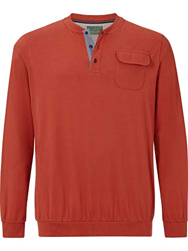 Charles Colby Herren Sweatshirt Earl Keith orange 2XL (XXL) - 60/62 von Charles Colby