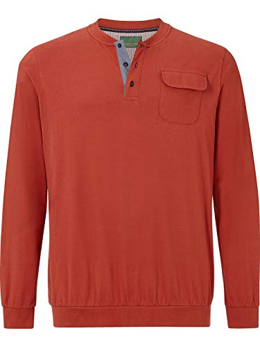 Charles Colby Herren Sweatshirt Earl Keith orange 3XL (XXXL) - 64/66 von Charles Colby