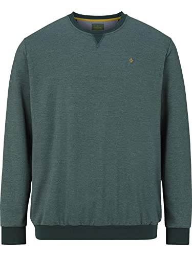 Charles Colby Herren Sweatshirt Earl Linas Petrol 3XL (XXXL) - 64/66 von Charles Colby