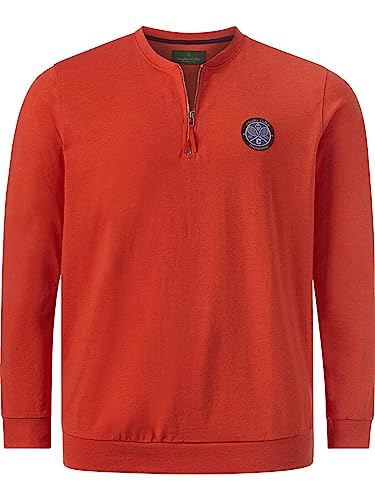 Charles Colby Herren Sweatshirt Earl Reuben orange 3XL (XXXL) - 64/66 von Charles Colby