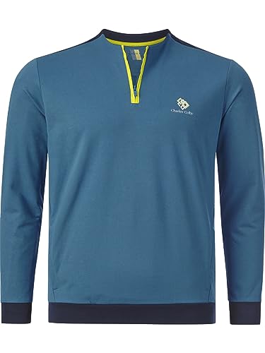 Charles Colby Herren Sweatshirt Earl Torin blau 2XL (XXL) - 60/62 von Charles Colby