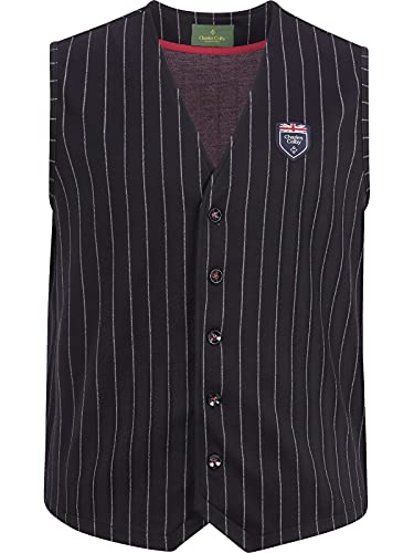 Charles Colby Herren Sweatweste Duke Mervin dunkelblau, 2XL (XXL) - 60/62 von Charles Colby