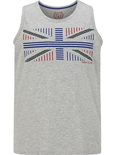 Charles Colby Herren Tanktop Earl Fenton hellgrau 3XL (XXXL) - 64/66 von Charles Colby