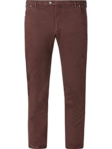 Charles Colby Herren Tiefbundhose Baron Leslie dunkelrot 3XL (XXXL) - 32 von Charles Colby