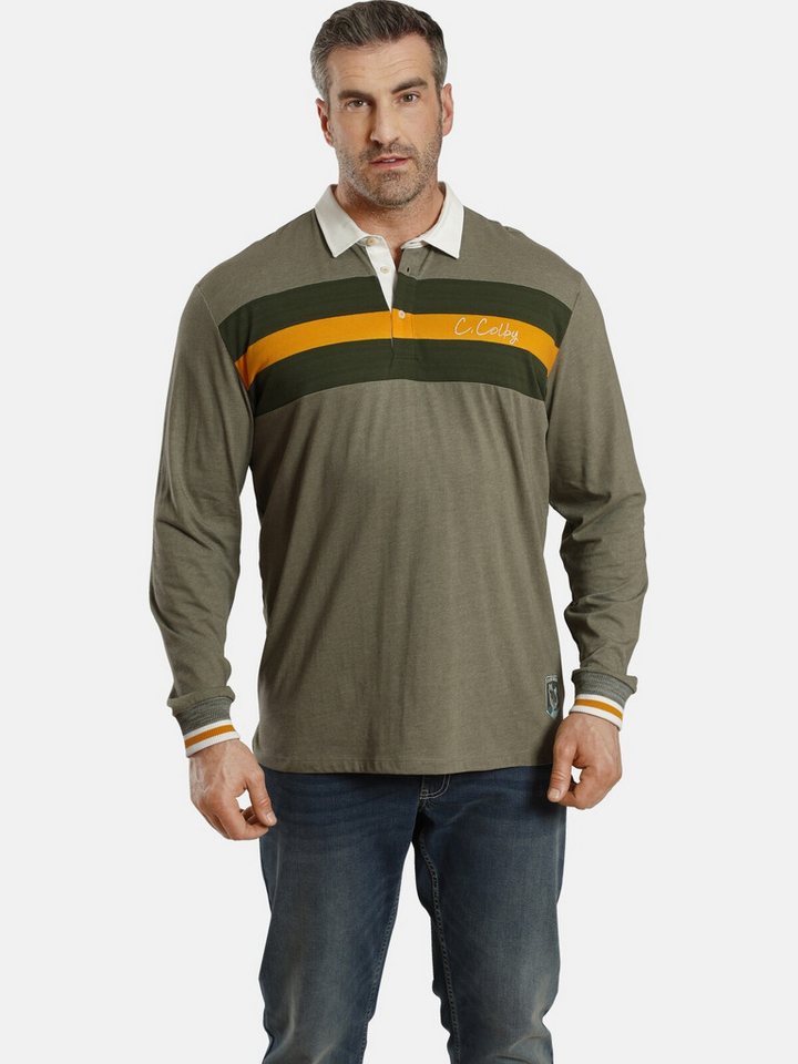 Charles Colby Sweatshirt EARL GARWY stylisch in Colour-Blocking von Charles Colby