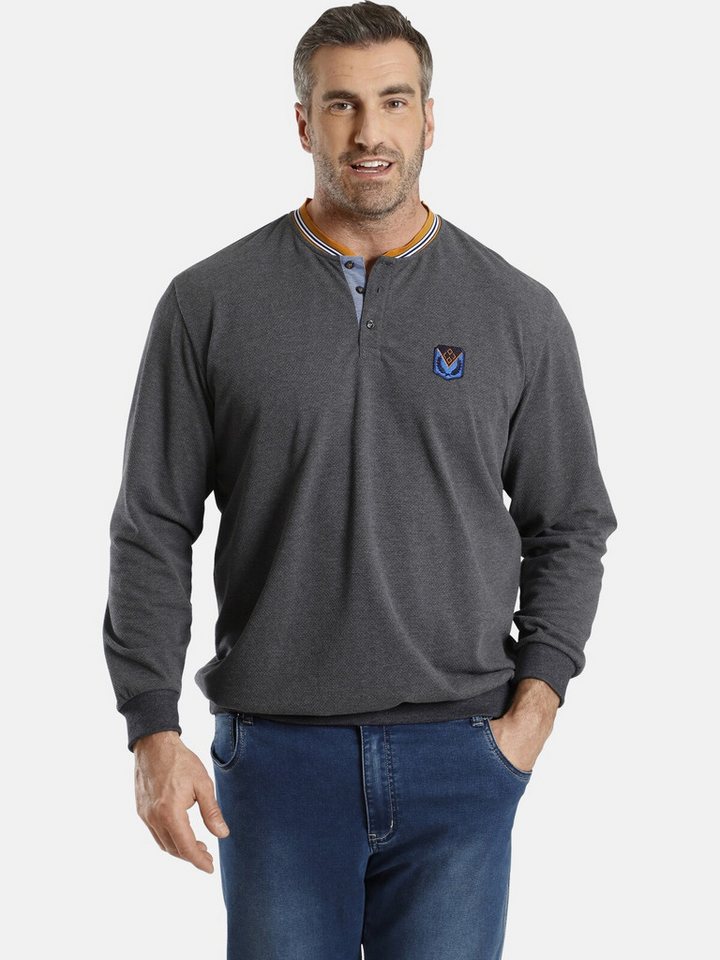 Charles Colby Sweatshirt EARL GWILYM +Fit Kollektion, Bauchschnitt von Charles Colby