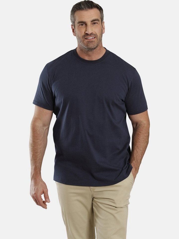 Charles Colby T-Shirt EARL BOON leger und schlicht (2er-Pack) von Charles Colby