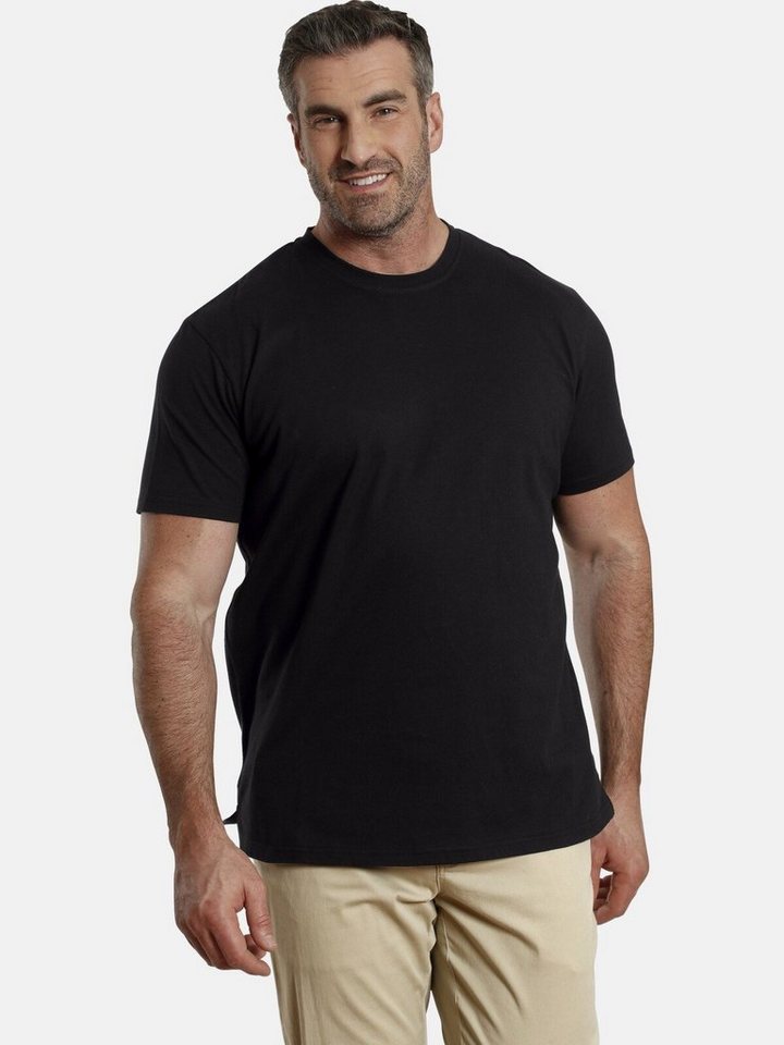 Charles Colby T-Shirt EARL BOON leger und schlicht (2er-Pack) von Charles Colby