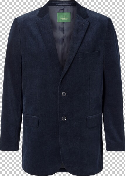 Cord-Sakko DUKE WESTON dunkelblau blau von Charles Colby