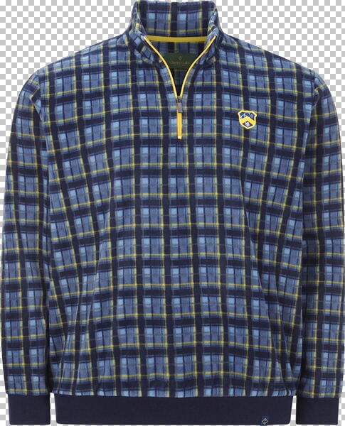 Fleece-Sweatshirt EARL LOWELL Charles Colby blau von Charles Colby